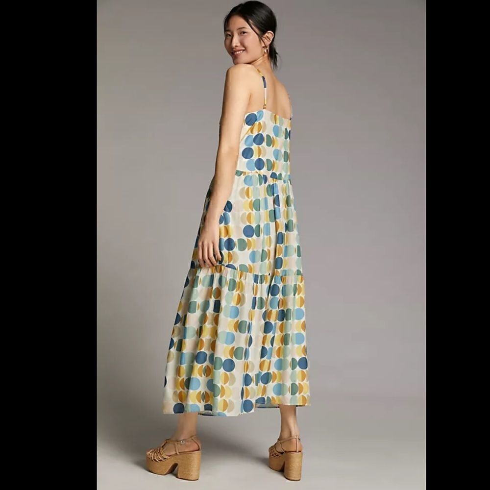 Anthropologie x Pankaj & Nidhi Francoise Maxi Dress Size S - Picture 5 of 8